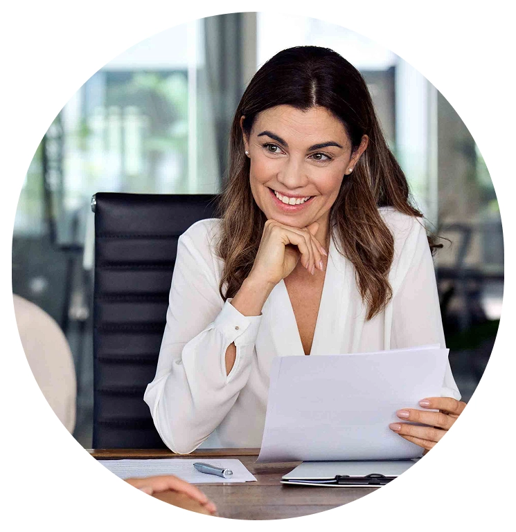persona trabajando en michael page