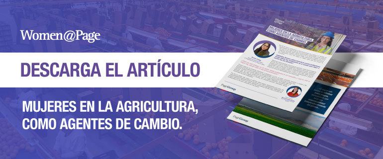 Mujeres en la Agricultura como agentes de cambio